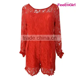 Hot Ladies New Model Dress & Ladies Fashion Lace Dresses For Girl thumbnail-4