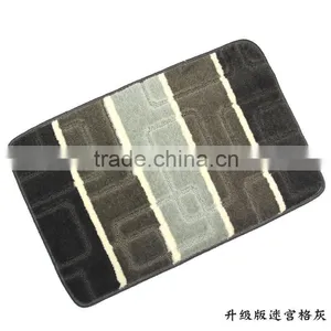 Floor Mat Jacquard Door Mats With TPR Backing Washroom Floor Mat China Factory thumbnail-1