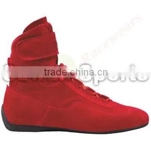 Dark Red Color Racing Boot thumbnail-1