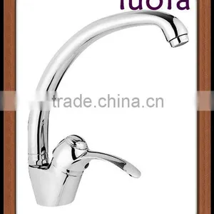 Antique Brass Kitchen Sink Faucet thumbnail-1