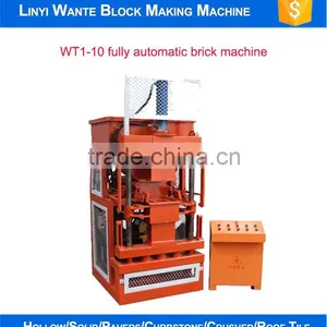 WANTE MACHINERY WT1-10 Eco Interlocking Brick Making Machine thumbnail-2
