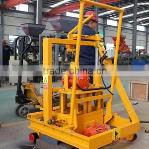 QT40-3C Very Cheap Small Concrete Block Making Machine Movable thumbnail-4