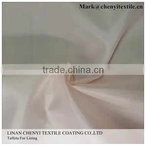 New Product 190T Plain Dyed 100 Polyester Lining thumbnail-2