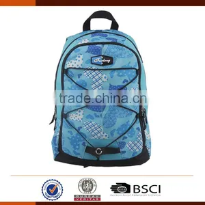 Fashion 600D Sublimation School Bags Backpack thumbnail-1