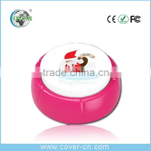 2016 NEW! LED Light ,plush Toy Sound Button/easy Button,talking Button Gift ,LED Button thumbnail-4