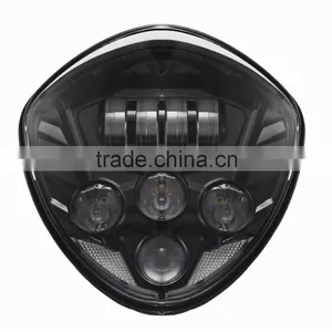 60W Led Headlight Bulbs Motorcycles Headlamp Driving Lights DRL For Motorcycle Victory Cross-Country Lighting 2007-2016 thumbnail-2