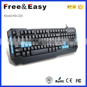Waterproof Led Optical Wired Gaming Keyboard Supplier's Choice thumbnail-1