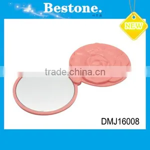 New Style Heart Shape Cheap Folding Pocket Mirror thumbnail-6