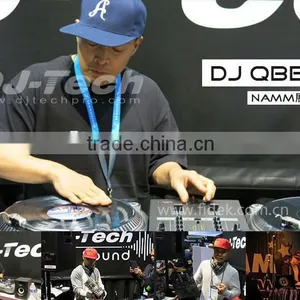 High Perform Professional 2-channel High Performance DJ Setup Audio Mixer Portable Karaoke Mini Party Mixer thumbnail-6