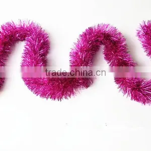 2016 Christmas Decoration Colored Christmas Star Foil Tinsel thumbnail-3