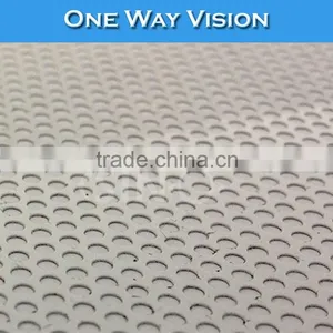 PVC Plastic Film Printing One Way Vision Glass Window Vinyl Sticker thumbnail-1