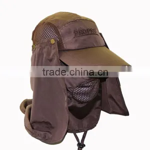 Breathable Multifunctional Sun Shield Flap Hat Cap Mask for Farming thumbnail-5