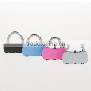 High Quality Fashion Mini Security Combination Lock Suitcase Bag Combination Lock thumbnail-2