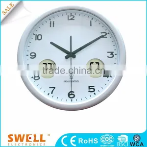 2016 Thin Abs Sport Verichron Wall Clock Craft With Temperature thumbnail-1