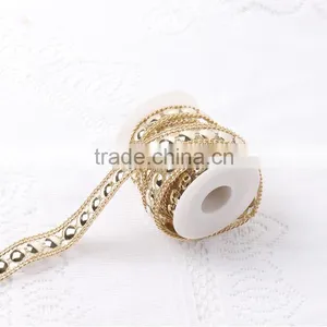 Hot Fix Adhesive Alloy Rhinestone Chain Trim thumbnail-2
