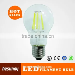 UL Listed A19 A60 Filament Light Bulb E26 6w Led Edison Light thumbnail-1
