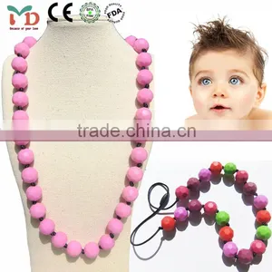 Silicone Necklace Beaded Cheap Fashion Wholesale Natural Stones for Jewelry Making Fancy Long Chain Necklace thumbnail-1