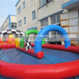 Inflatable go Kart Race Track for Sale thumbnail-3