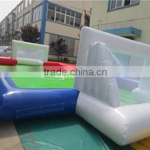 Customized Inflatable Football Pitch/hot Sale Soccer Field thumbnail-2