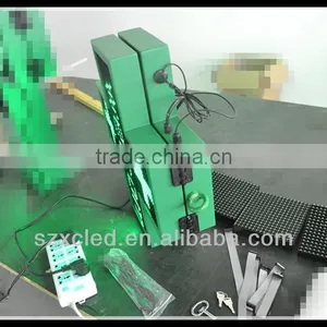 Single Side Full Color RF Wireless Communication P10-48X48cm LED Cross Pharmacy Display thumbnail-1