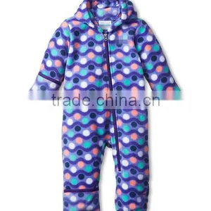 Kids Clothes Baby Boys Warm Winter Polar Fleece Romper For Wholesale thumbnail-5