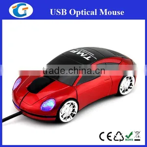 Wired Usb Mouse Car Mouse for pc Laptop Desktop thumbnail-5