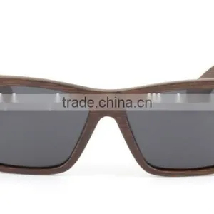 Bamboo Wooden Custom Logo Sunglasses thumbnail-2