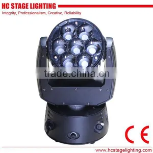 Dj Lighting 7*15W RGBW 4 In 1osram Led Beam Moving Head Mini With Zoom thumbnail-3