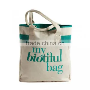 Grocery Tote Handbags Foldable Cotton Bag thumbnail-1