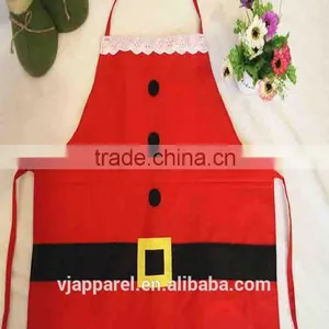 2015 New Design Christmas Cotton Apron Christmas Apron thumbnail-6