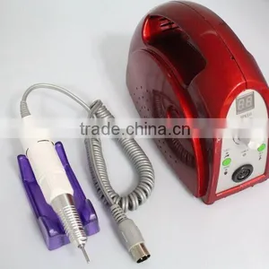 Professional Nail Drill White Red Black Screen High Quality Electric Nail Drill 35000 Rpm thumbnail-3