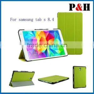 Book Flip PU Leather Stand Case Cover For Samsung Galaxy Tab S 8.4 T705C T700 thumbnail-2