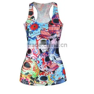 3D Digital Print Womens Vests Tops Singlet Bodycon T-Shirt Tank Top Sleeveless thumbnail-5