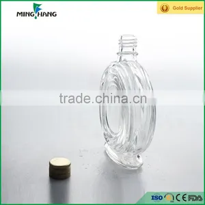 100ml Unique Shaped Wine Glass Bottles With Screw Cap thumbnail-5