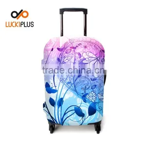 Luckiplus Spandex Fabric Trolley Case Cover Unique Technology Luggage Cover thumbnail-5