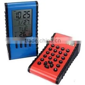 2 in 1 Calculator With Calendar Clock thumbnail-1