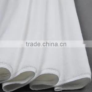 100% Cotton 32s 500gsm Thick White Towels Jacquard Hotel Towel Sets thumbnail-6