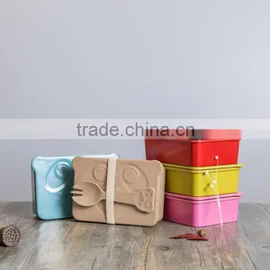 Eco-friendly Elegant Bento Lunch Box Containers thumbnail-1