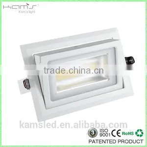 360 Degree Adjustable 20W LED Displays Recessed Downlight With 3 Years Warranty thumbnail-1