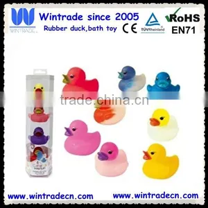 Float Toy Color Changing Rubber Duck thumbnail-1