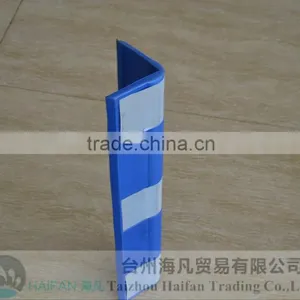 600*100*8mm Round EVA Colorful Wall Corner Guard Reflective for Parking/Round Angle EVA Wall Corner Protector for Garage thumbnail-3