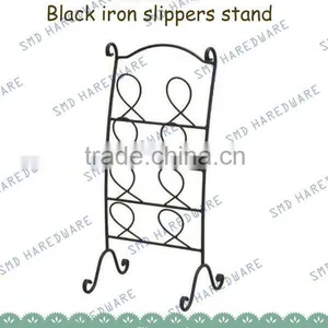 Black Iron Wire Slippers Stand thumbnail-1