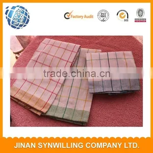 China Yarn Dyed Cotton Plain Tea Towels Decorative Kitchen Towel Set thumbnail-5