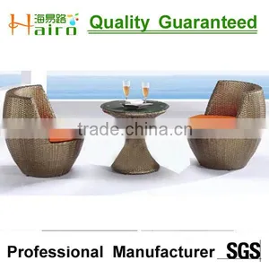 Outdoor Metal Table and Chairs With Seat Cushion thumbnail-4