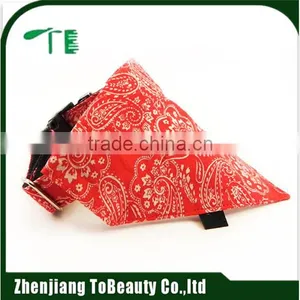 Cotton Printed Triangle Dog Bandana thumbnail-1