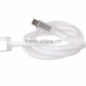 New Design Colorful TPE Round Noodles High Speed Micro Usb Cable Pigtail(OEM ODM) thumbnail-6