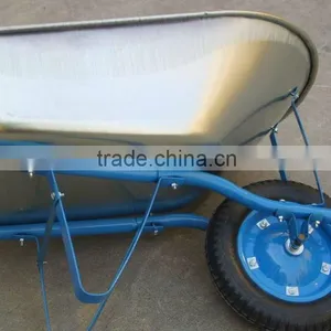 WB7200, 78L Large Capacity Heavy Duty Wheelbarrow for Industry and Farm thumbnail-3