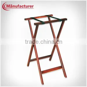 Hotel Articles Wooden Luggage Rack / Folding Luggage Holders for Bedroom thumbnail-1