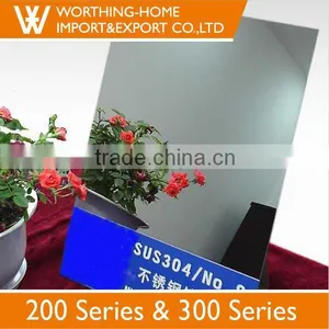 Decorative Mdf No.8 Mirror Stainless Steel Sheet 201 for Wall Panel thumbnail-3