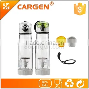 OEM 700ml Plastic Clear Tea Filter Water Bottle thumbnail-5